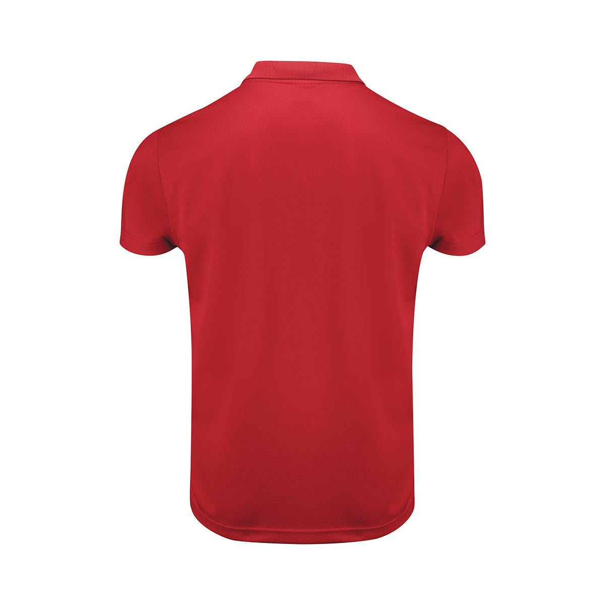 Men's Smash Polo - Red - Back