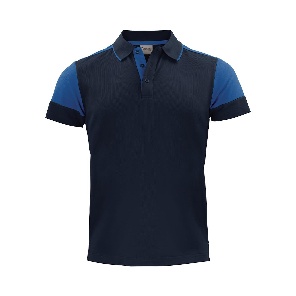 Men's Printer Prime Polo - Navy / Cobalt - Front