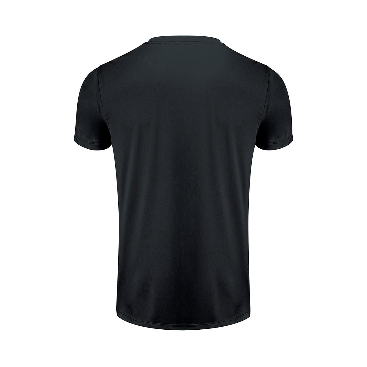 Men's Run Active Tee - Black - Back