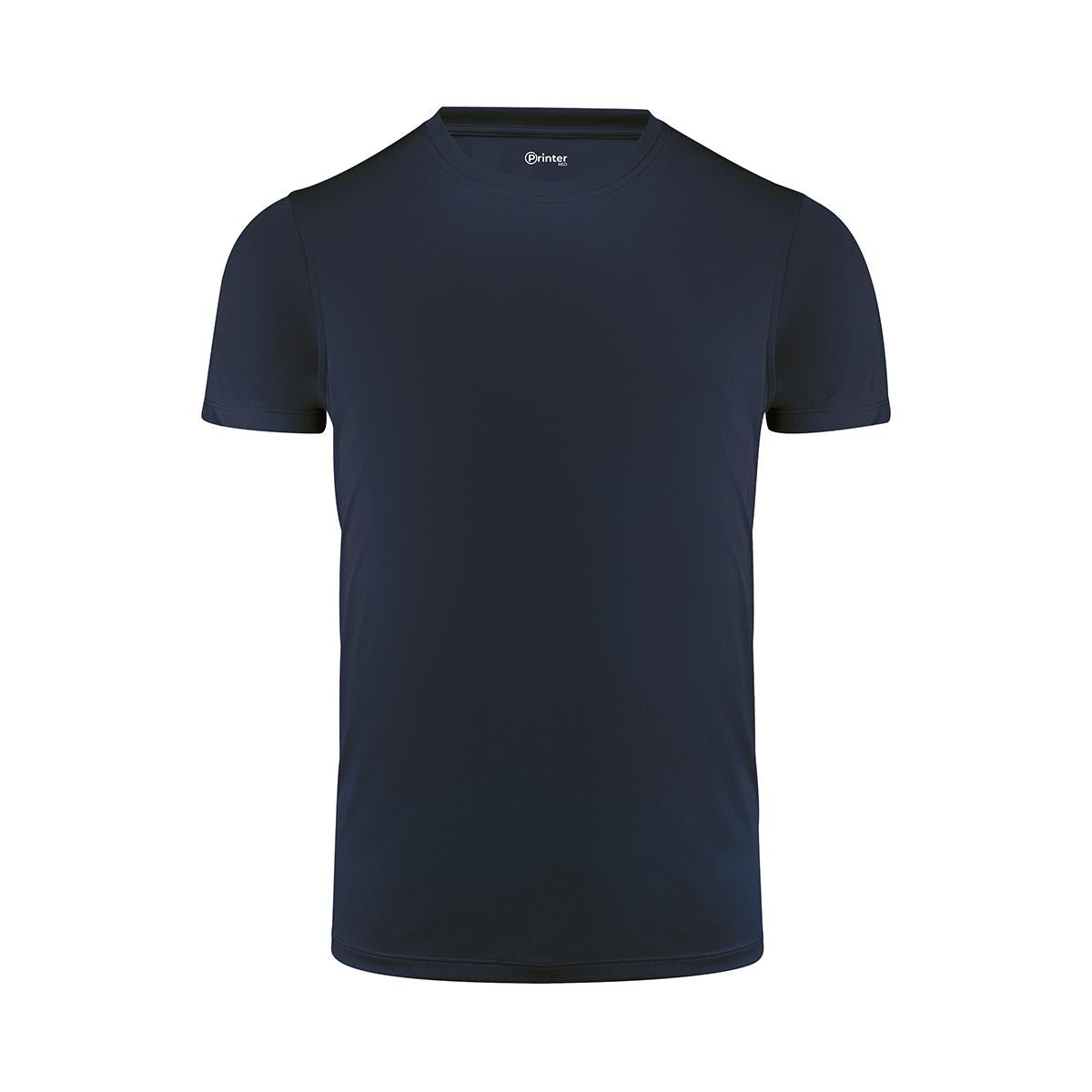 Men's Run Active Tee - Navy - Front