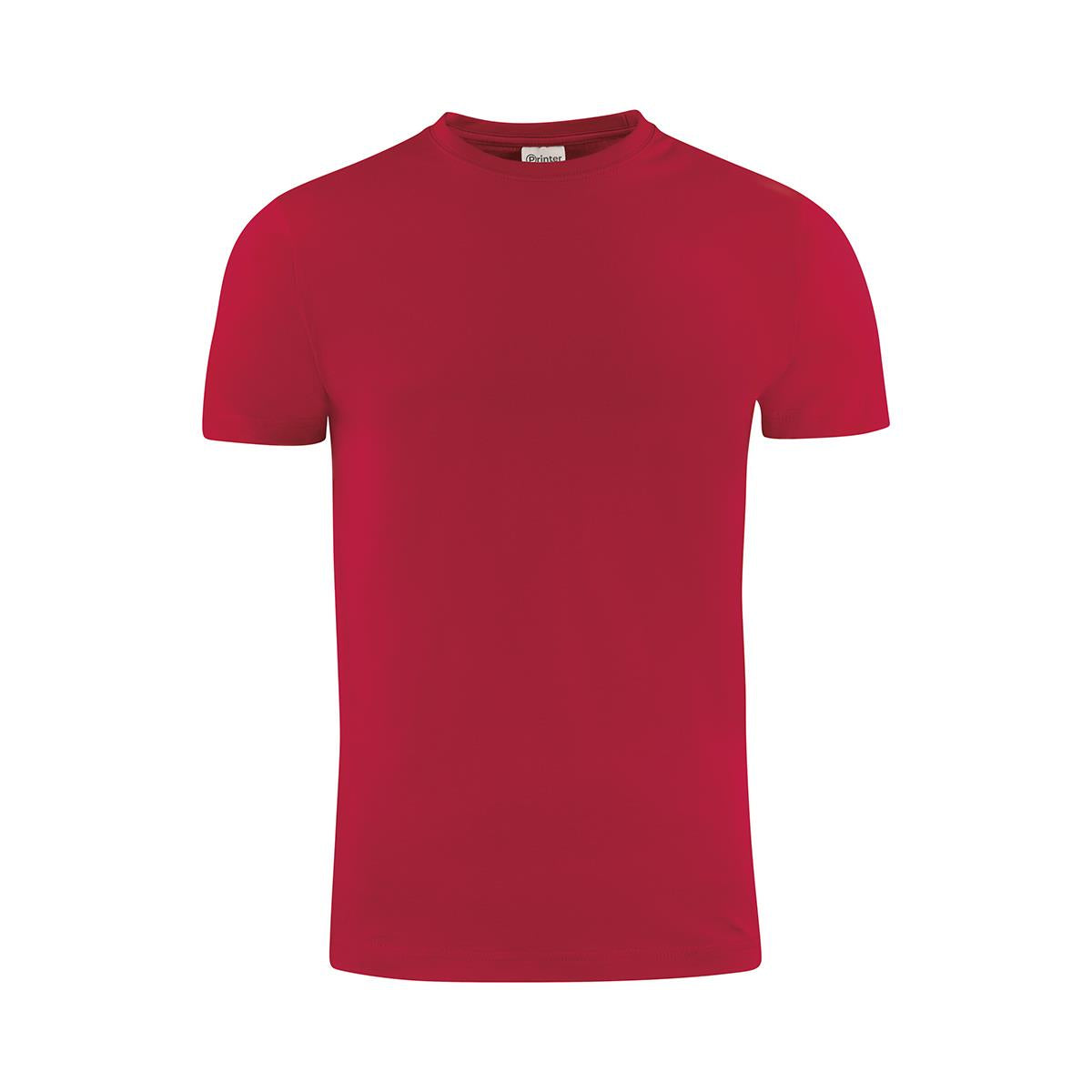 Men's Printer 140 Tee - Red - Front