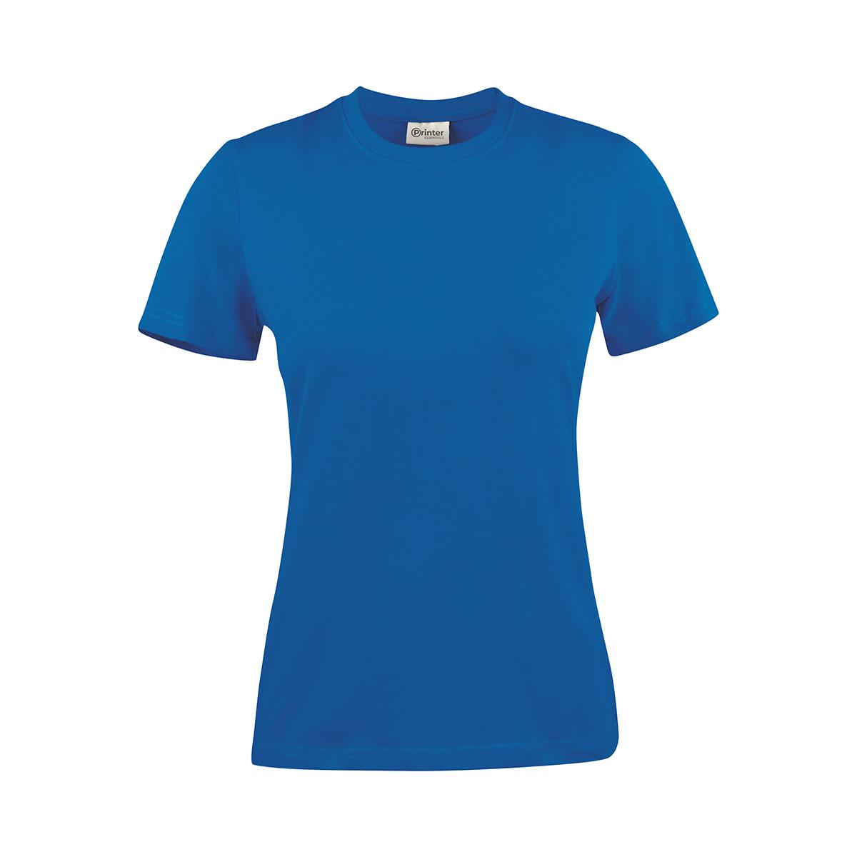 Women's Printer 140 Tee - Ocean Blue - Front
