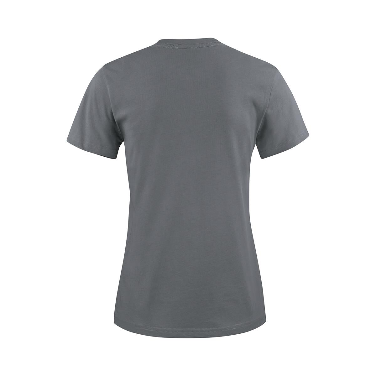 Women's Printer 140 Tee - Steel Grey - Back