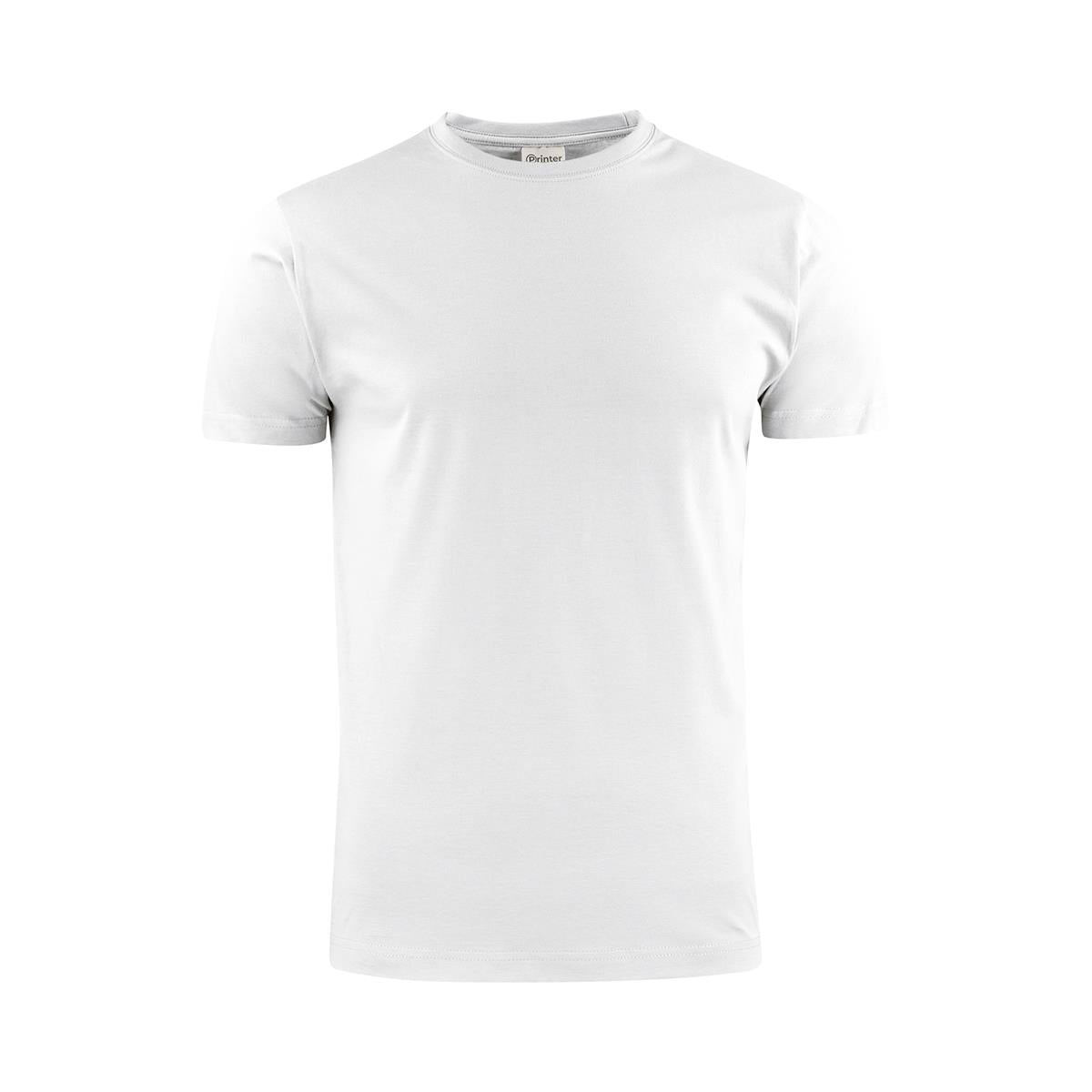 Men's Printer 160 Tee - White - Front