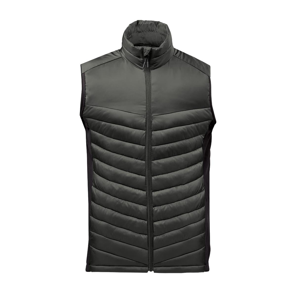 Men's Montserrat Thermal Vest - Granite / Black - Front