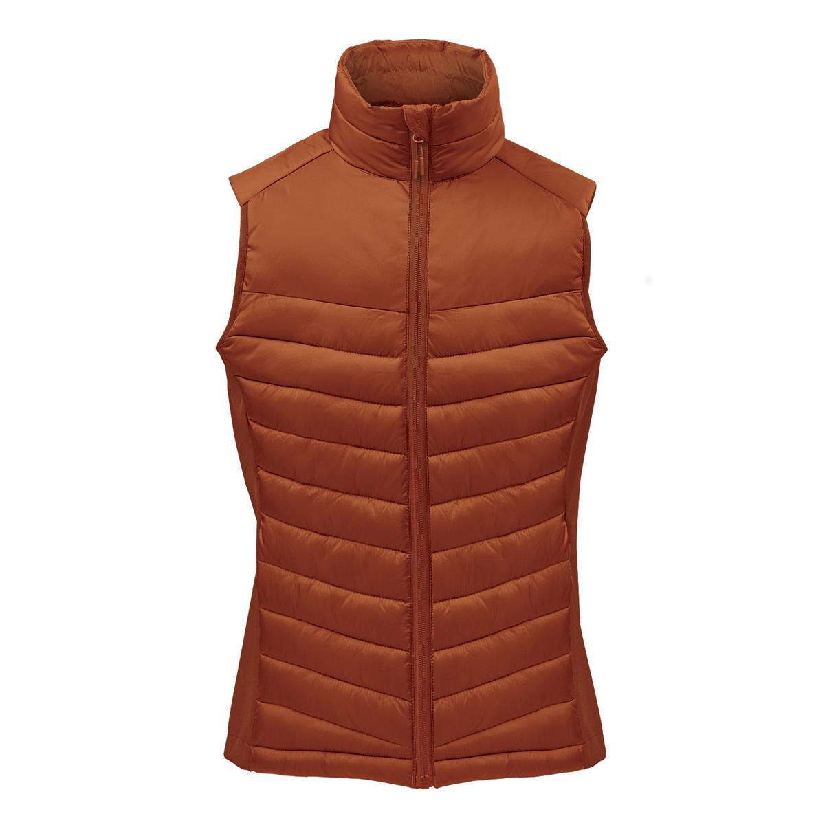 Women's Montserrat Thermal Vest - Rust / Umber - Front