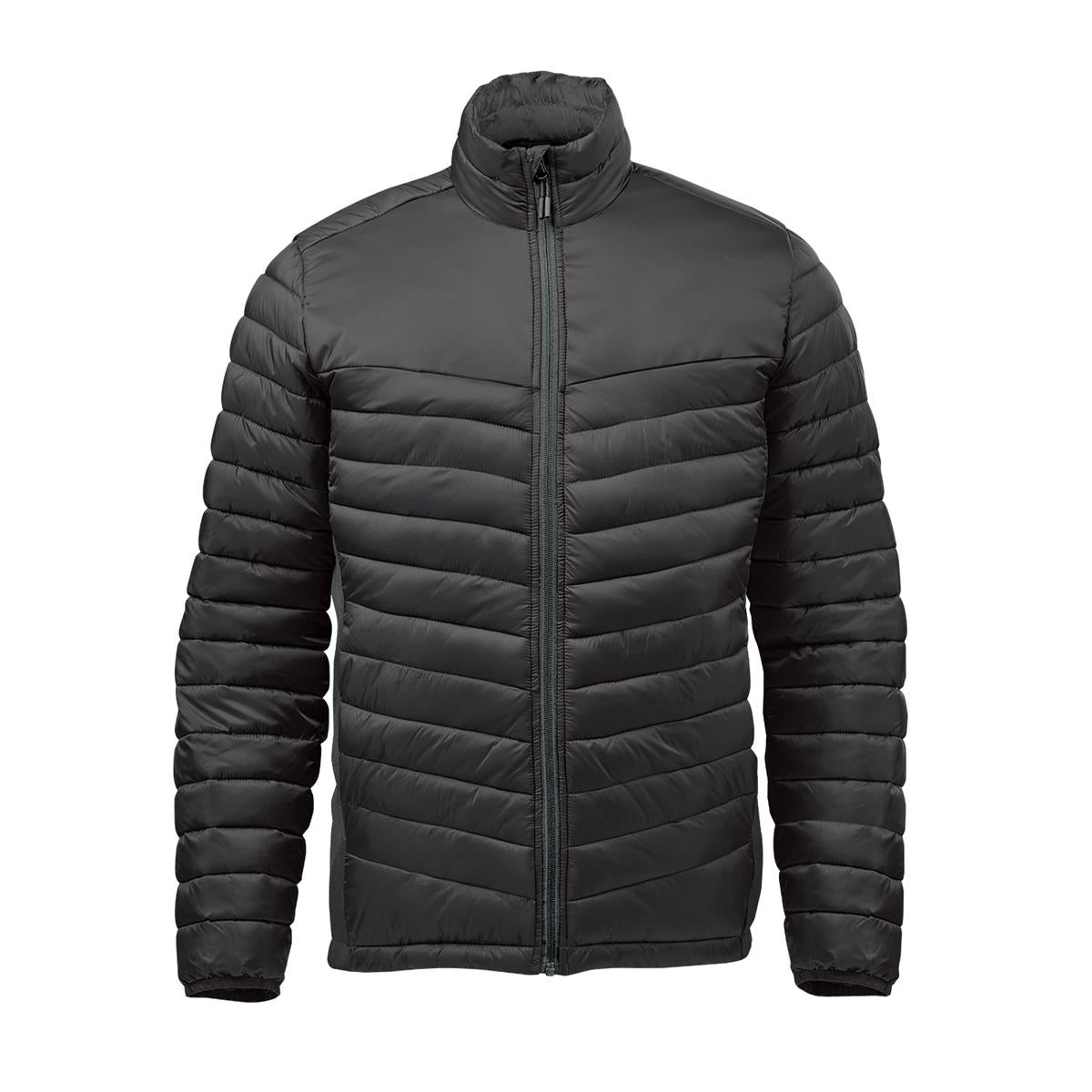 Men's Montserrat Thermal Jacket - Black / Granite - Front