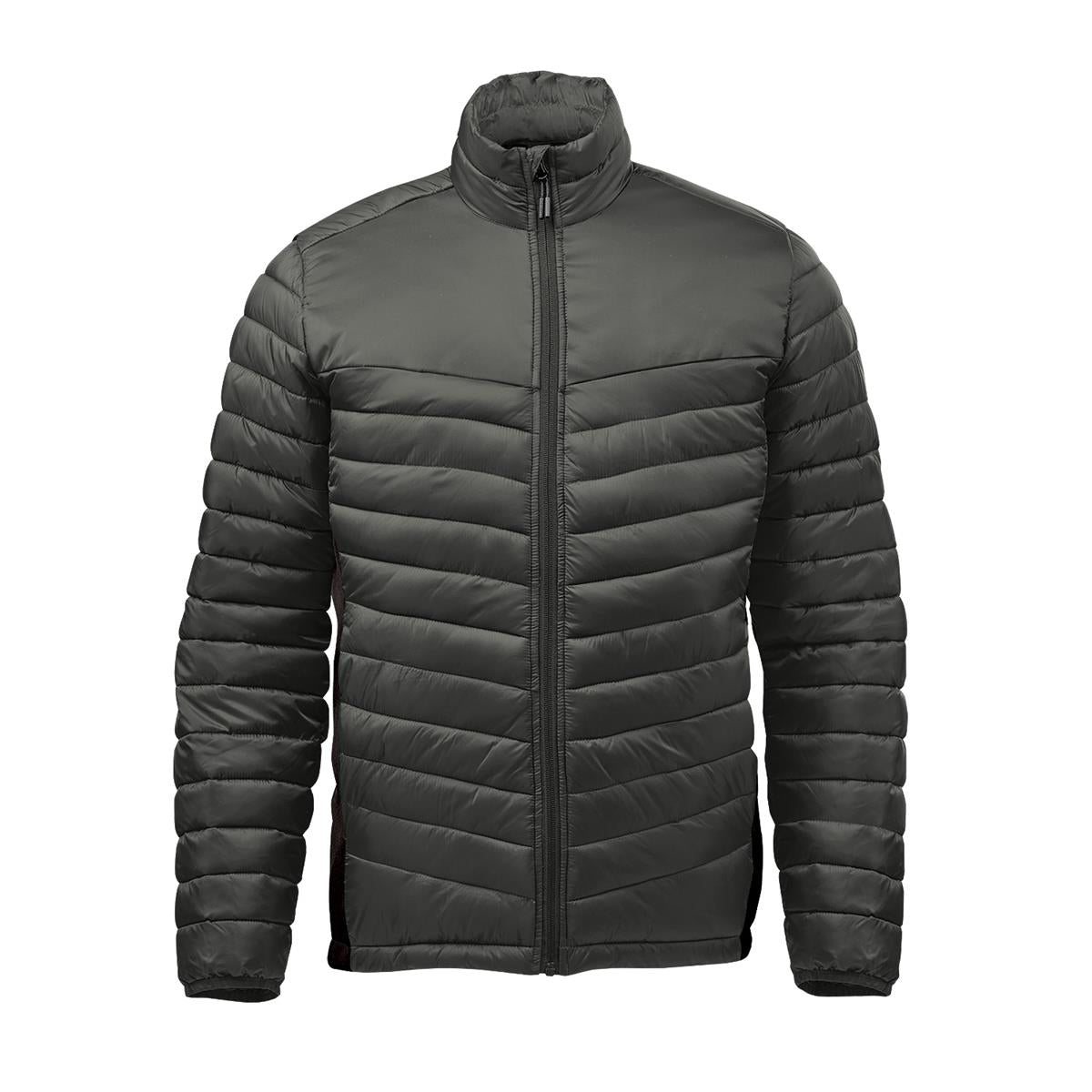 Men's Montserrat Thermal Jacket - Granite / Black - Front