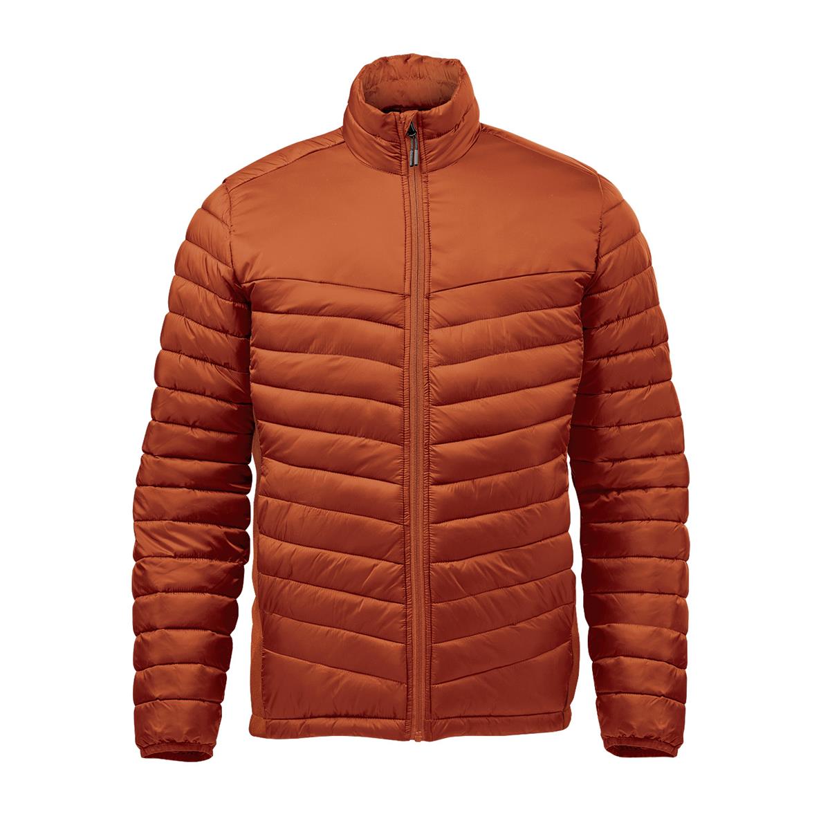 Men's Montserrat Thermal Jacket - Rust / Umber - Front
