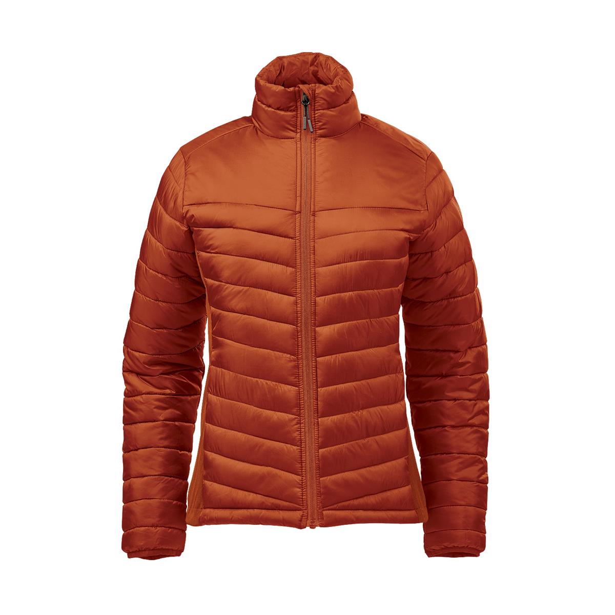 Women's Montserrat Thermal Jacket - Rust / Umber - Front