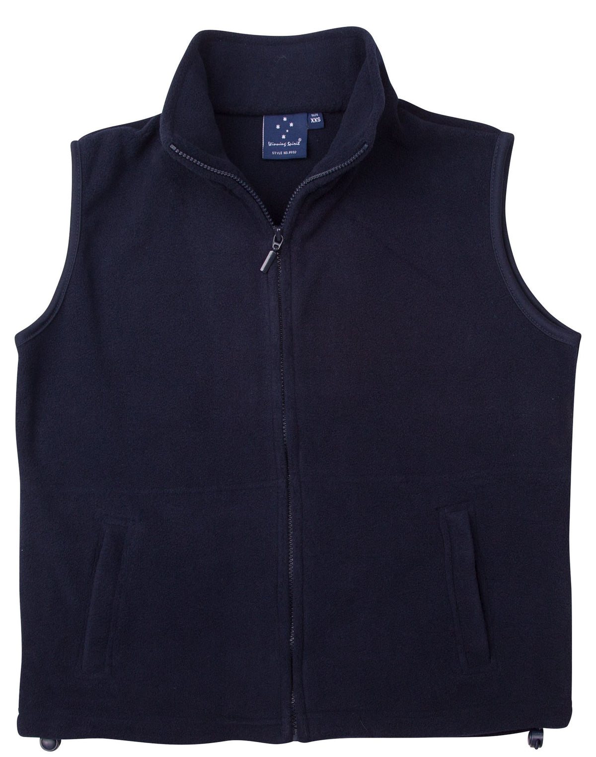 Freedom Polar Fleece Vest- Unisex - Navy/Navy - Front