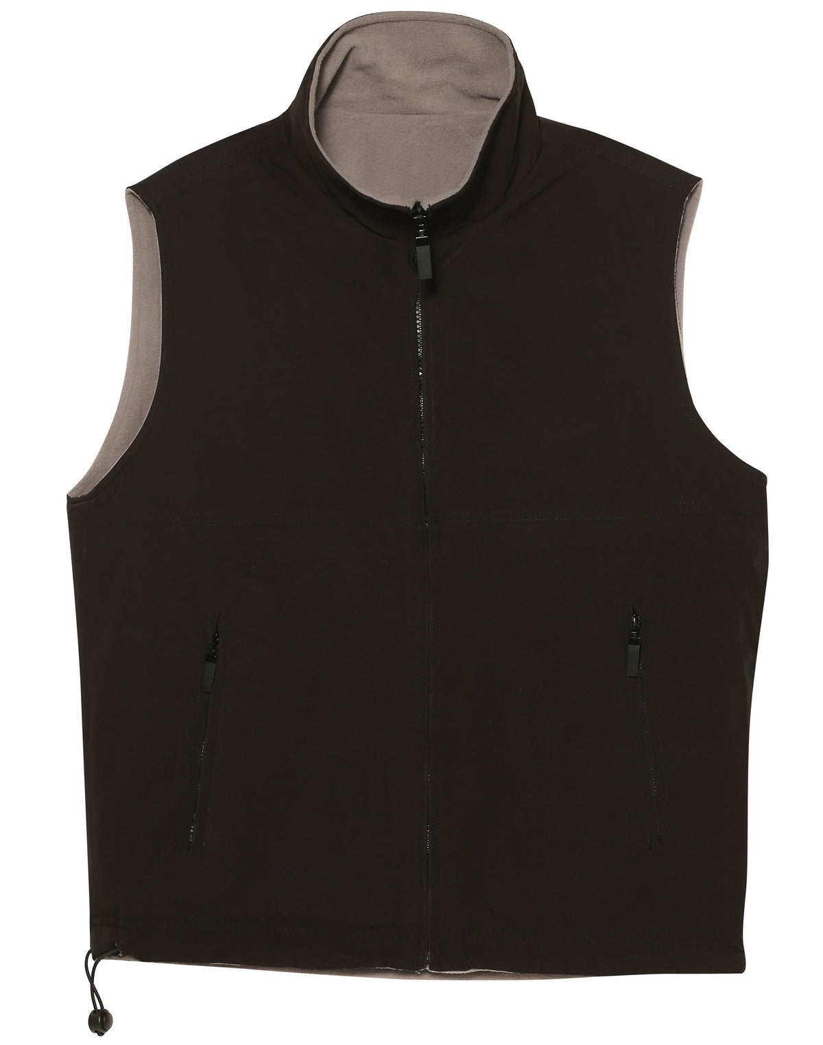 Mariner Vest - Unisex - Black/Grey - Front