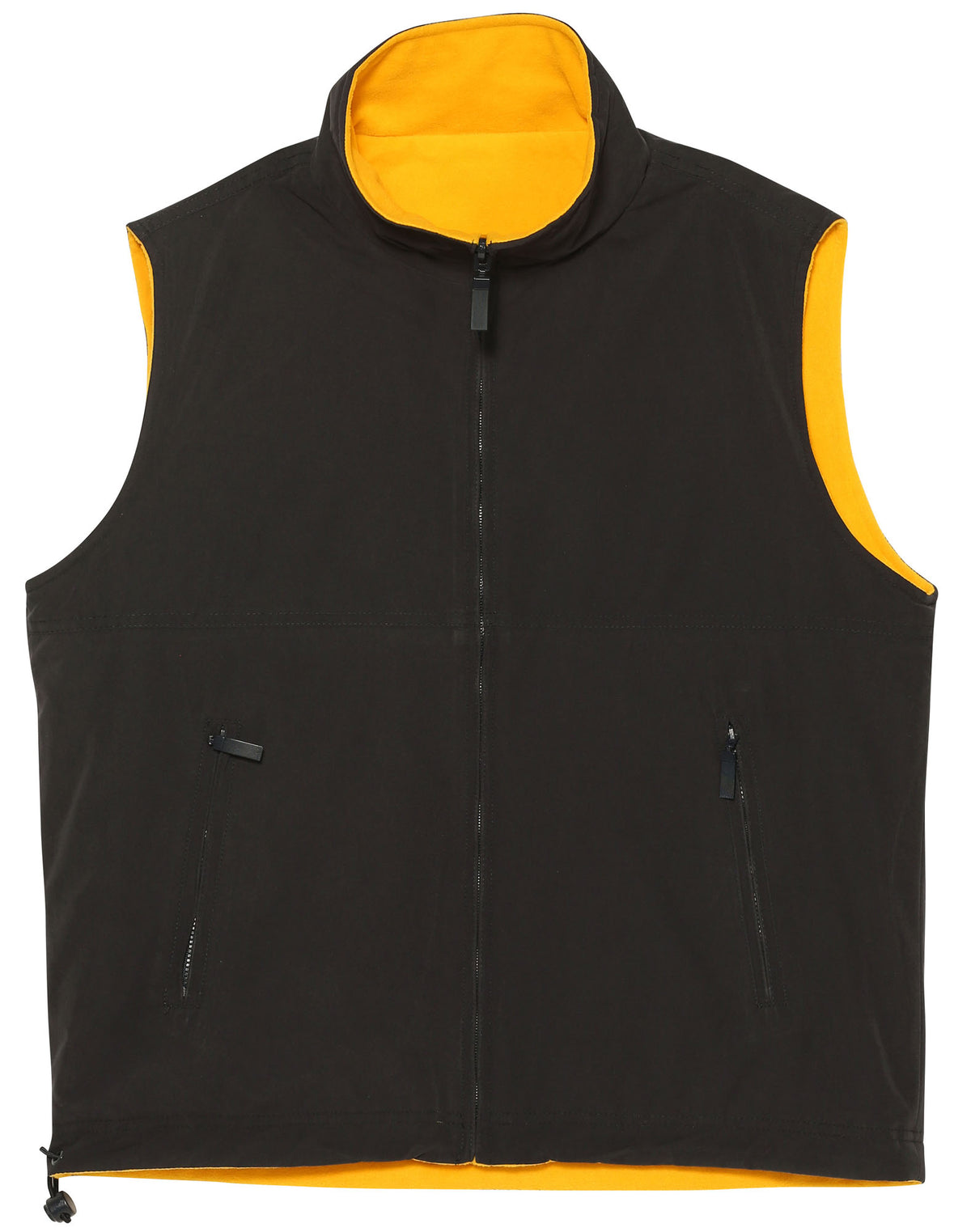 Mariner Vest - Unisex - Navy/Gold - Front