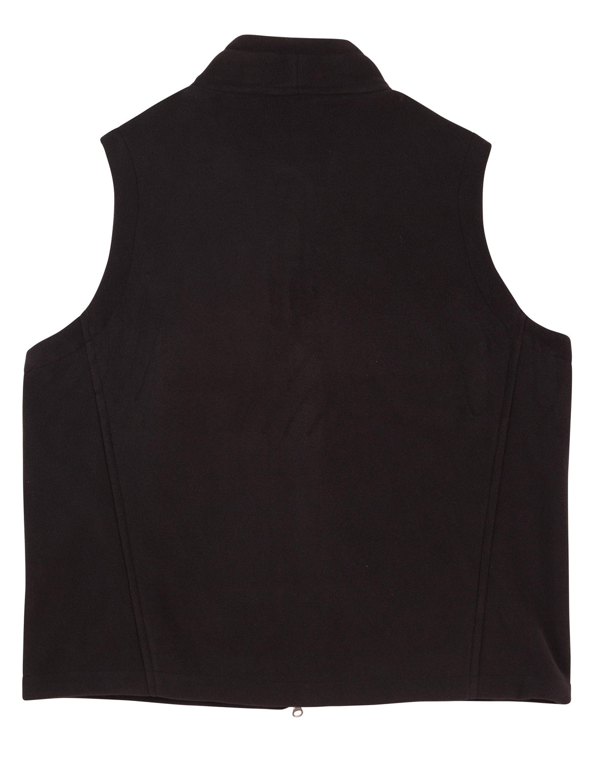 Diamond Fleece Vest Kids - Black - Back