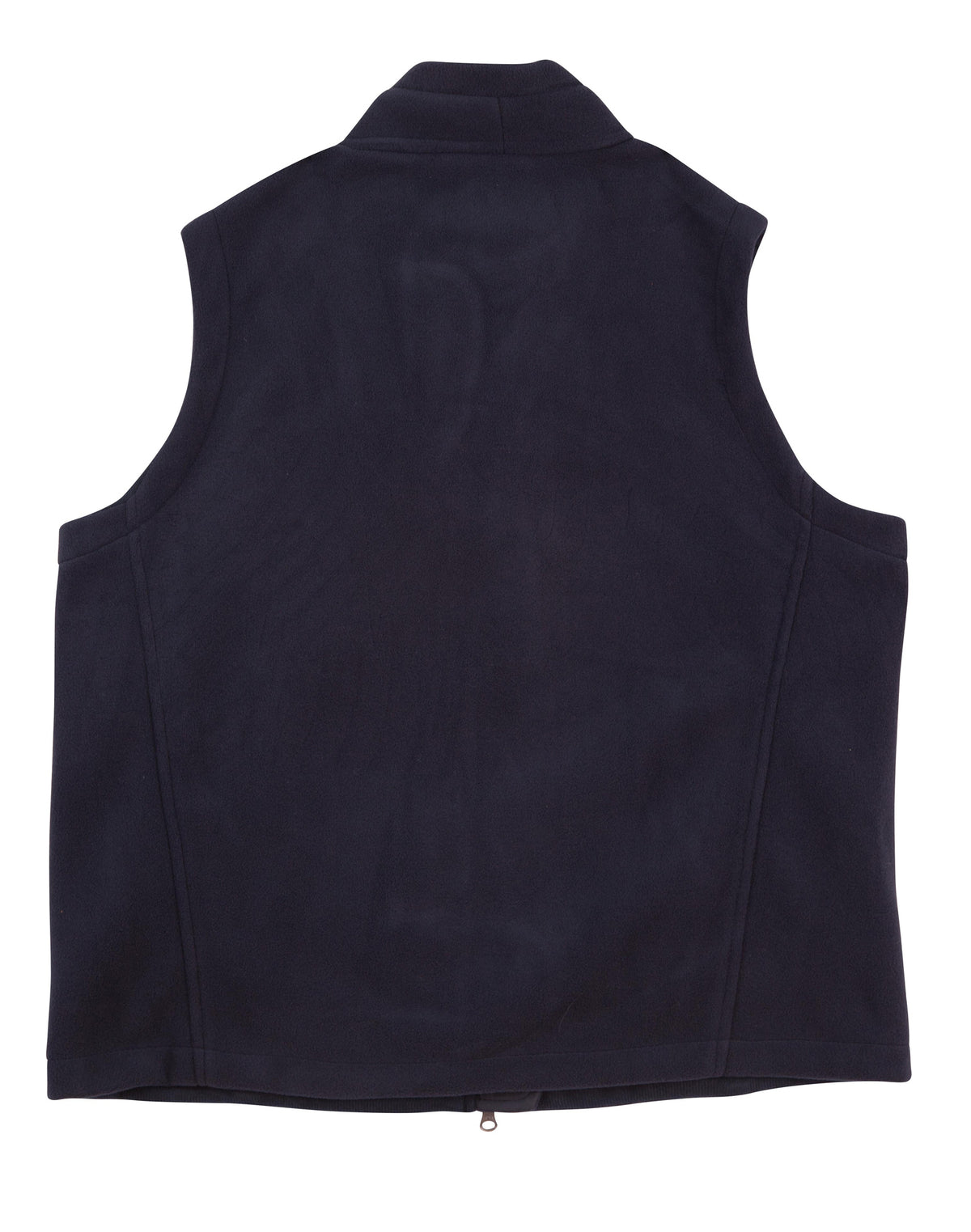 Diamond Fleece Vest Men's - Navy - Back