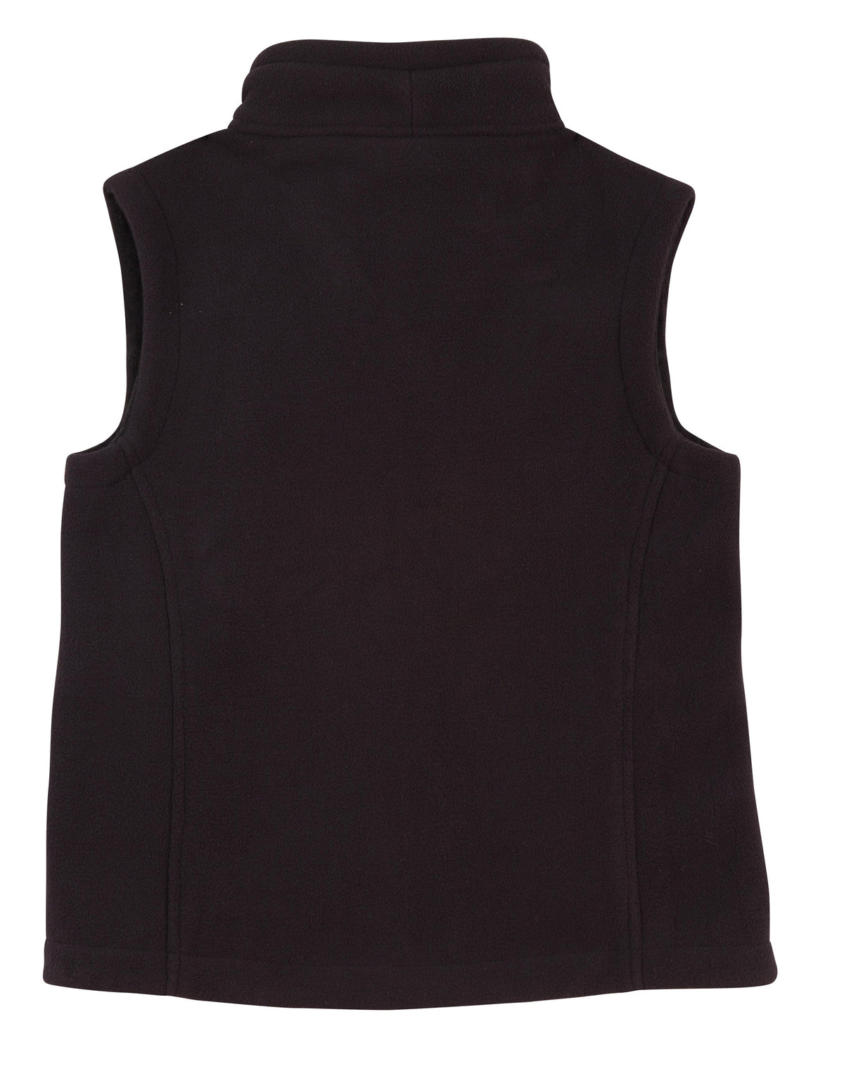 Diamond Fleece Vest Ladies' - Black - Back