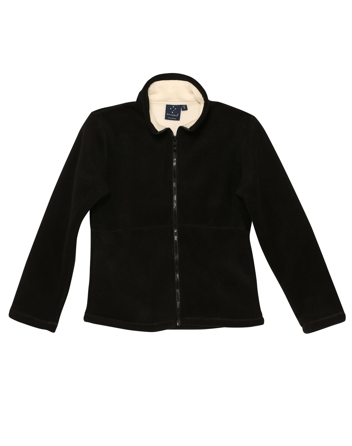 Shepherd Jacket Ladies' - Black/Cream - Front