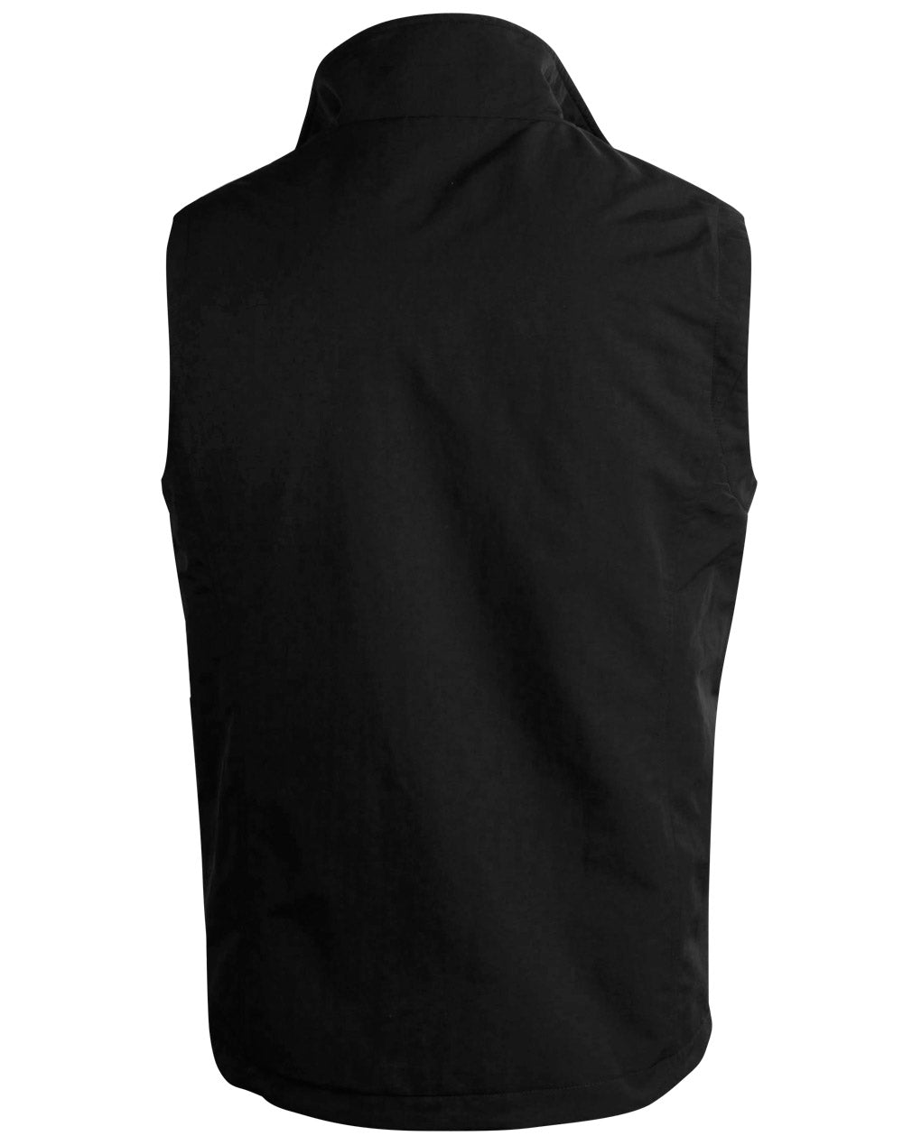 Kensington Reversible Vest Unisex - Black/Black - Back