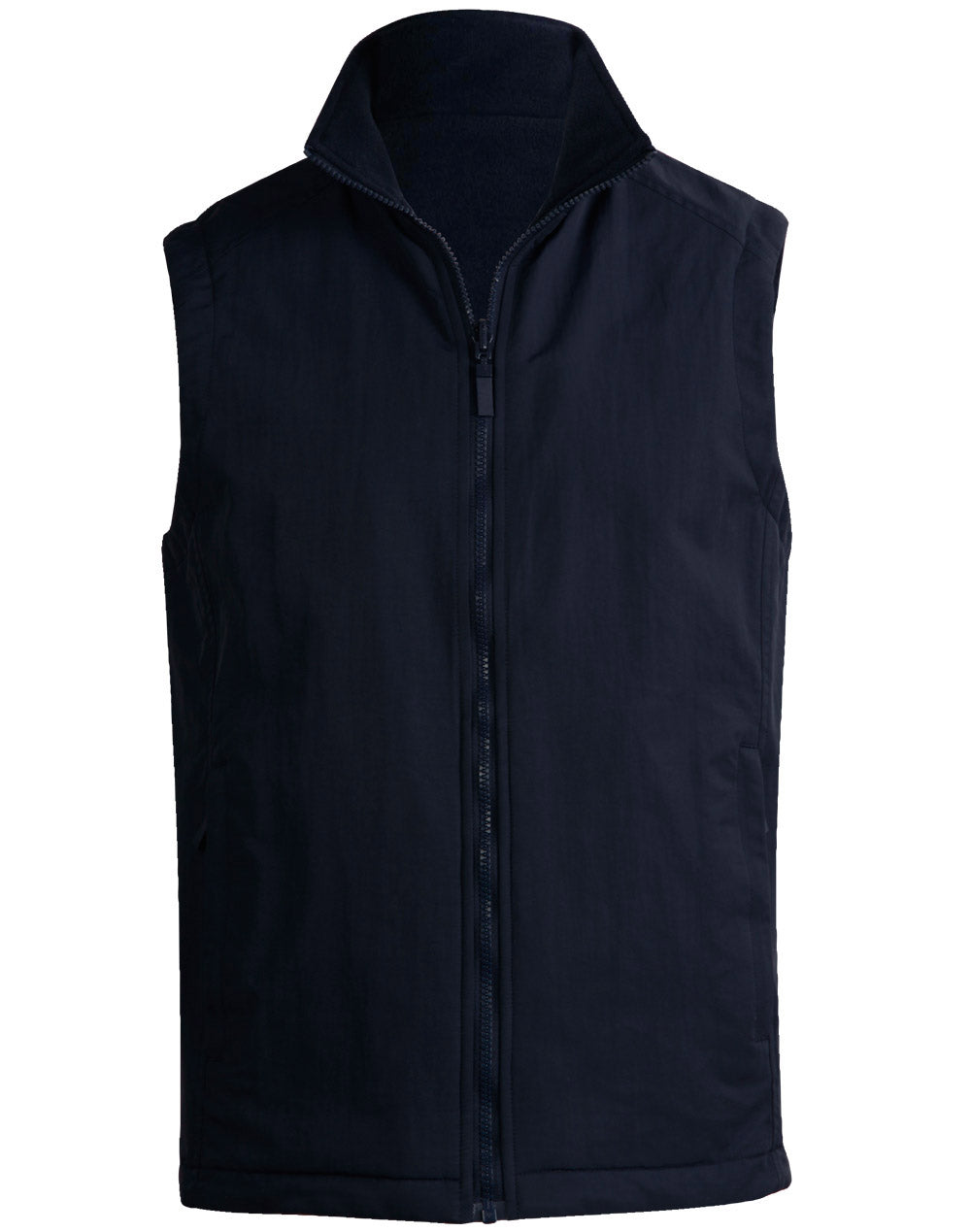 Kensington Reversible Vest Unisex - Navy/Navy - Front
