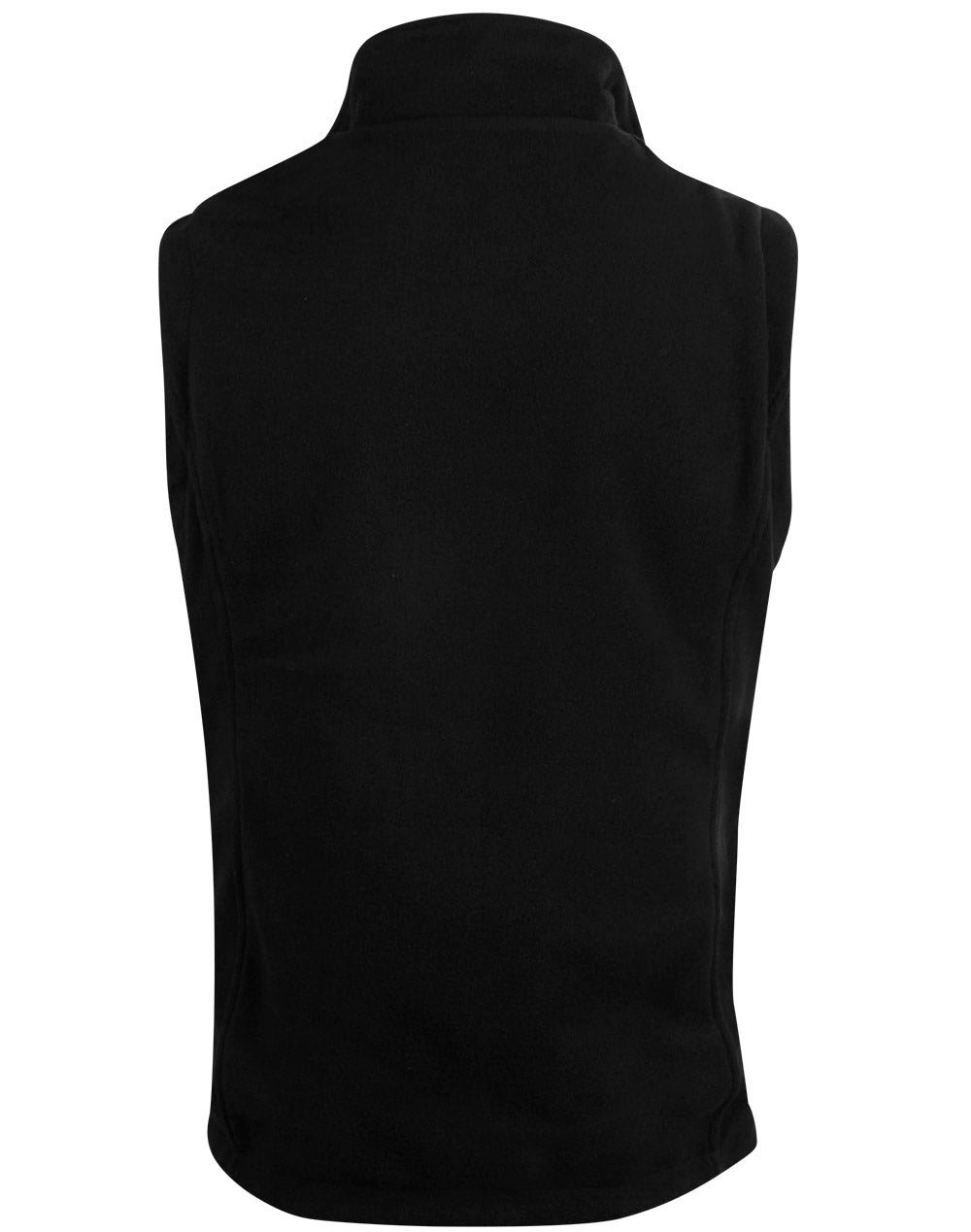 Kensington Reversible Vest Unisex - Black/Black - Back