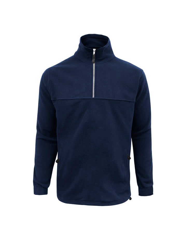 Heavy Weight Mens Fleece - Navy - Front