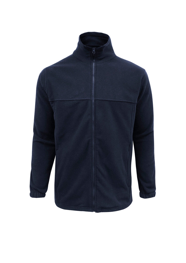 Plain Mens Jacket - Navy - Front