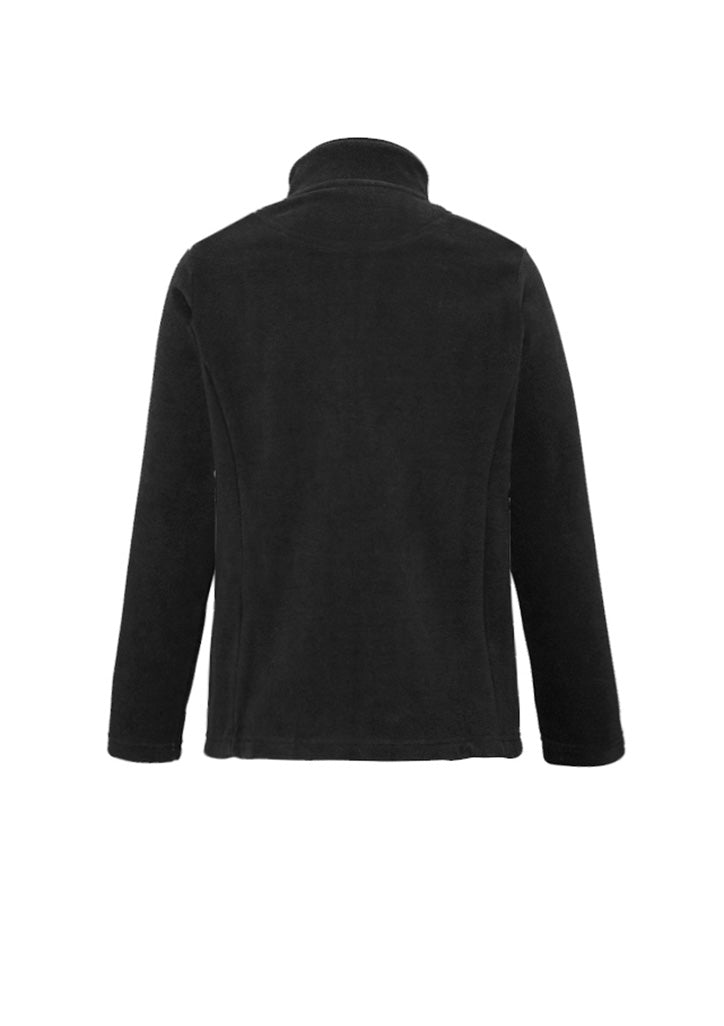 Plain Womens Jacket - Black - Back