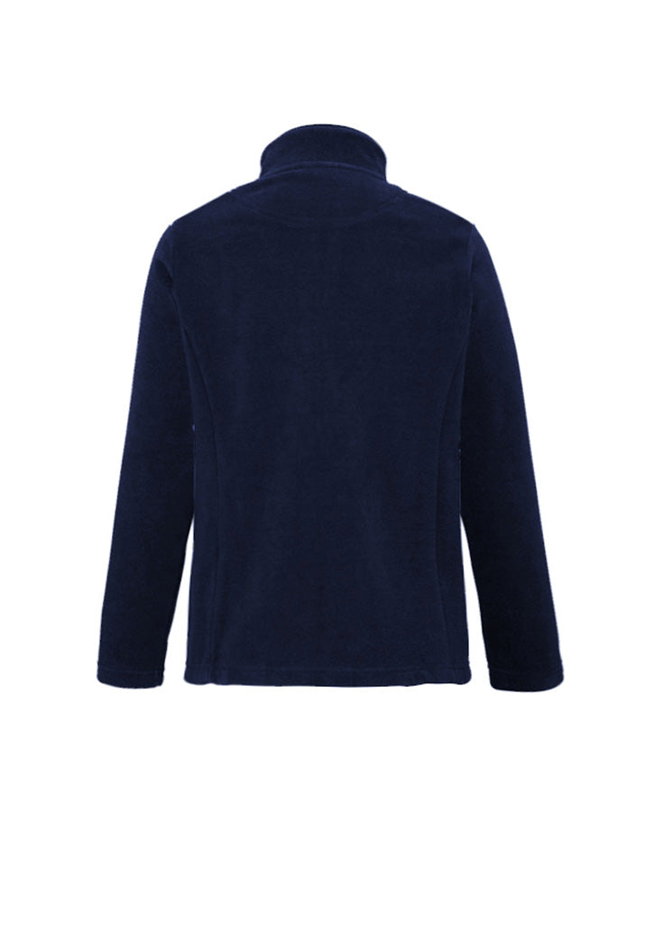 Plain Womens Jacket - Navy - Back