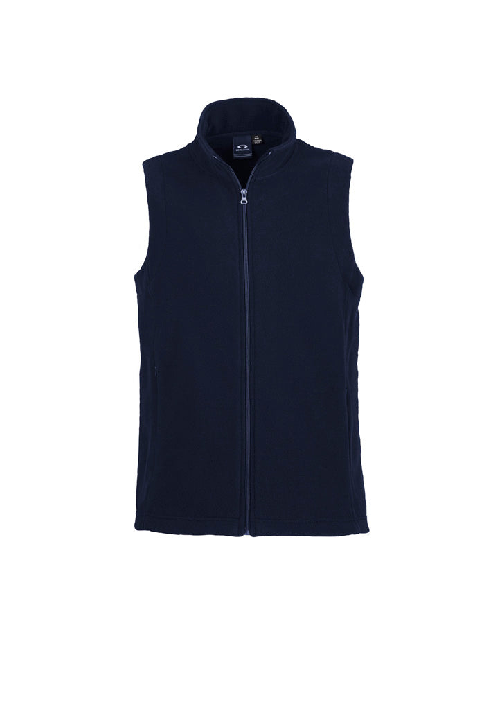 Plain Womens Vest - Navy - Front