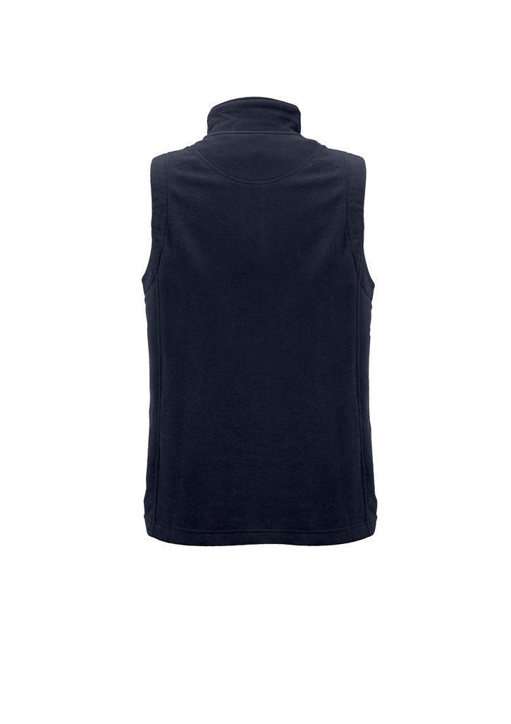 Plain Womens Vest - Navy - Back