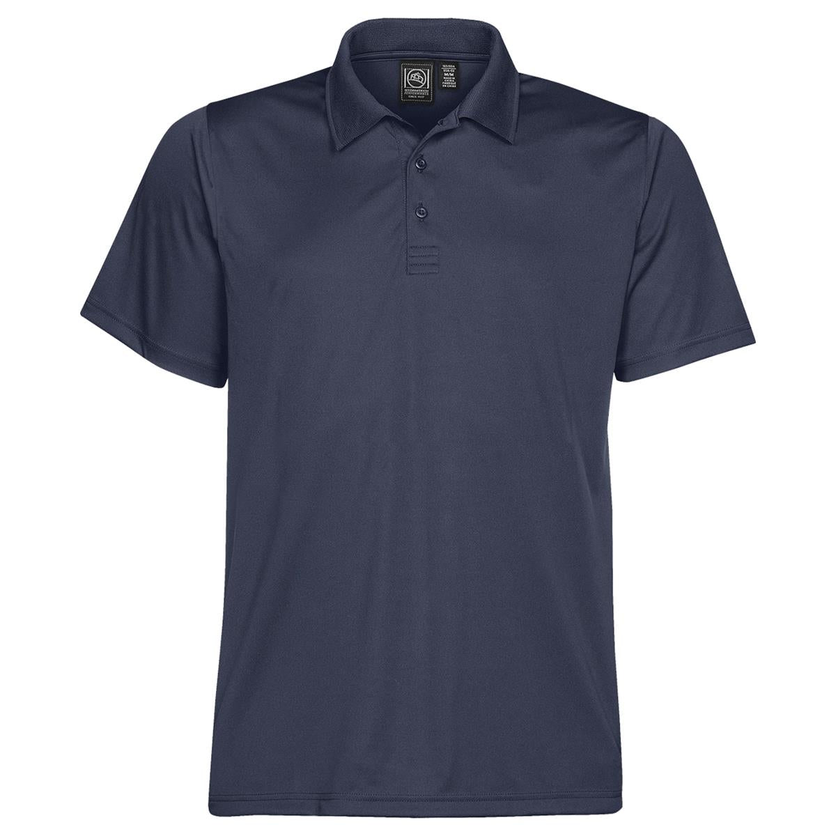 Men's Eclipse Pique Polo - Navy - Front