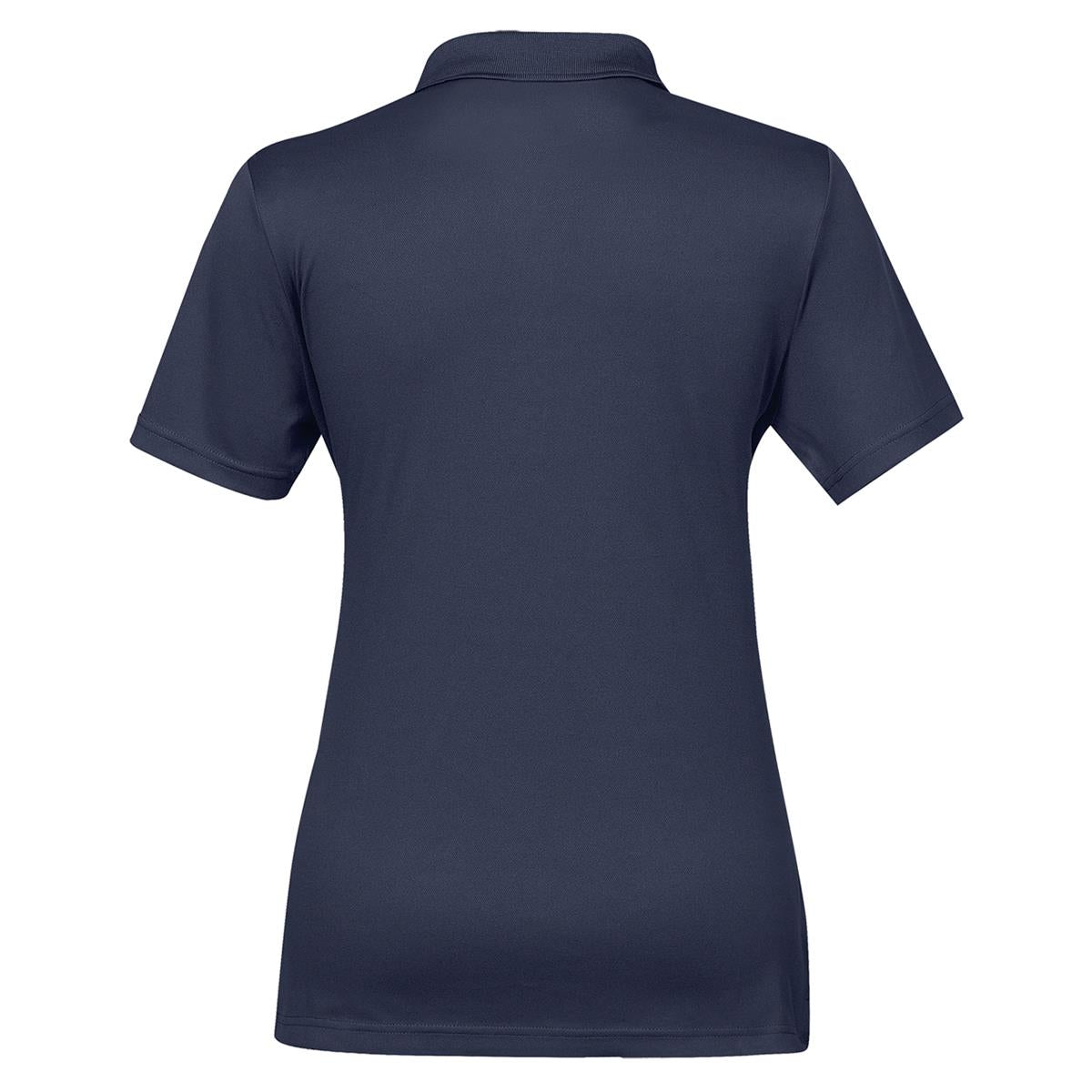Women's Eclipse Pique Polo - Navy - Back