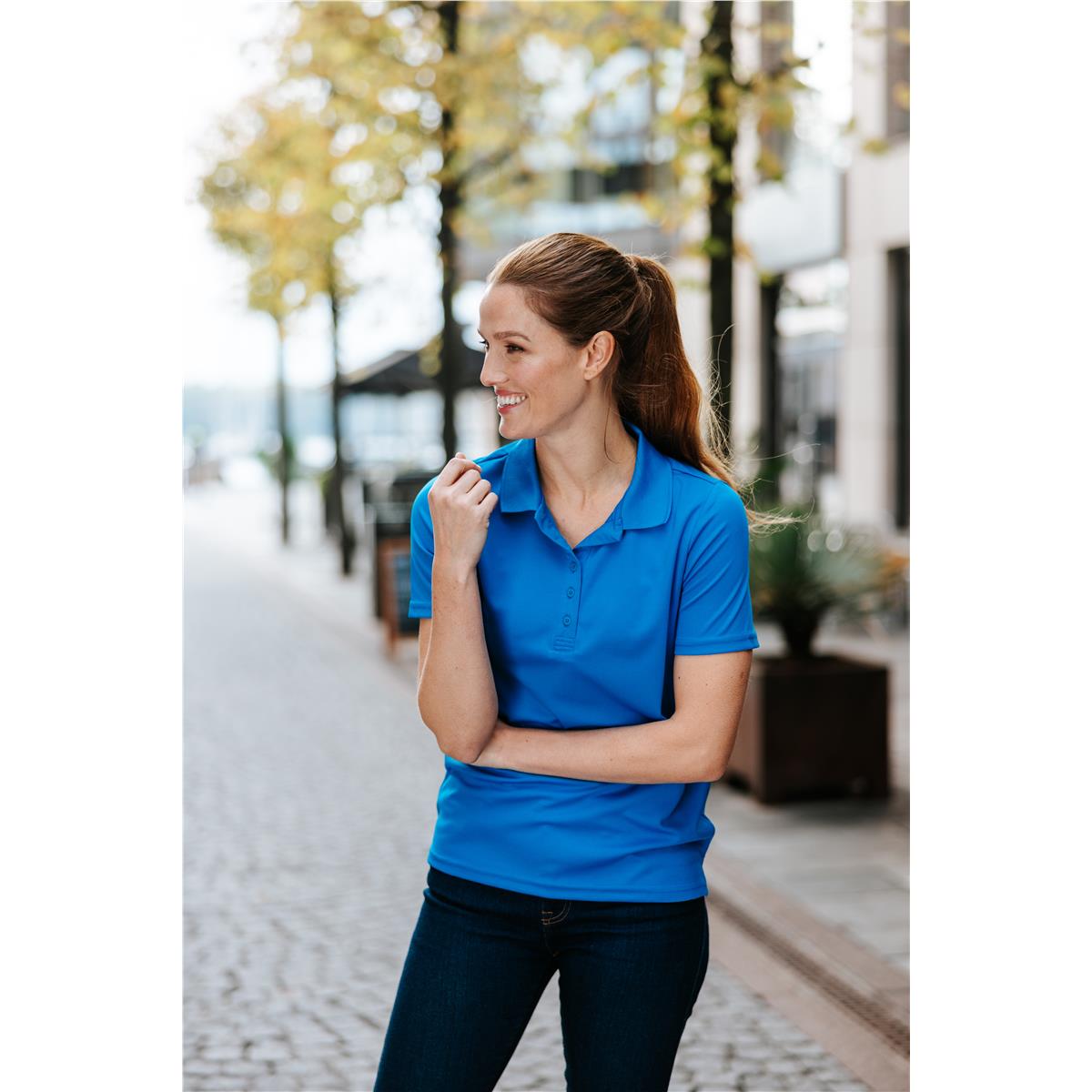 Women's Eclipse Pique Polo - view