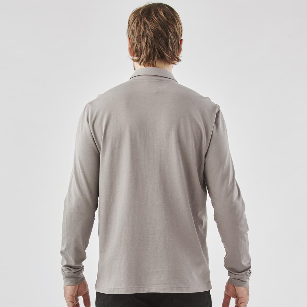 Men's Nevada L/S Micro Pique Polo - view