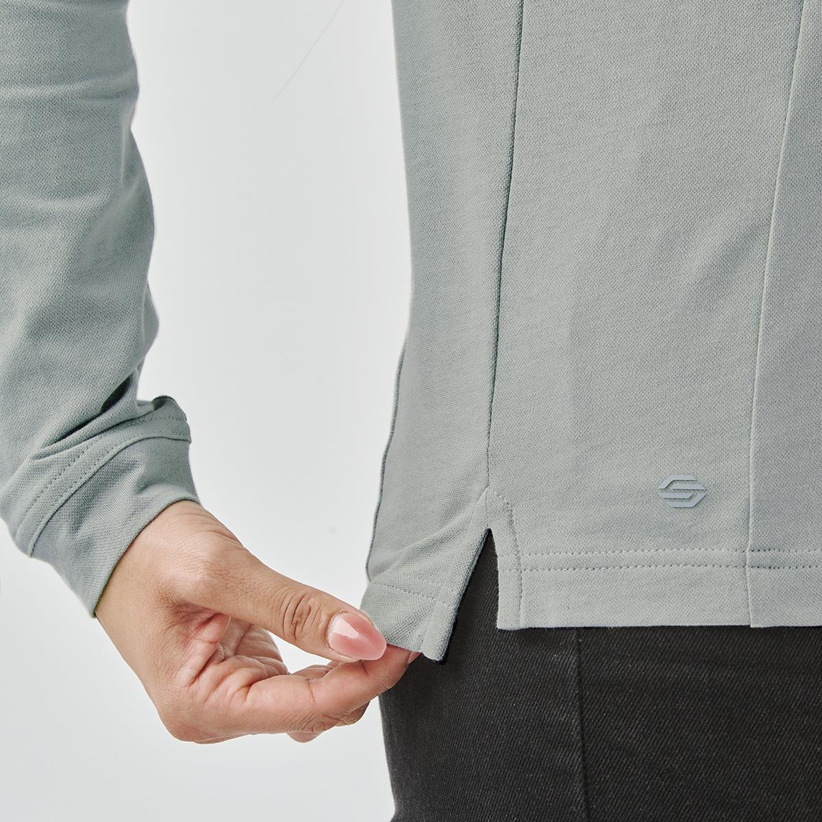 Women's Nevada L/S Micro Pique Polo - view