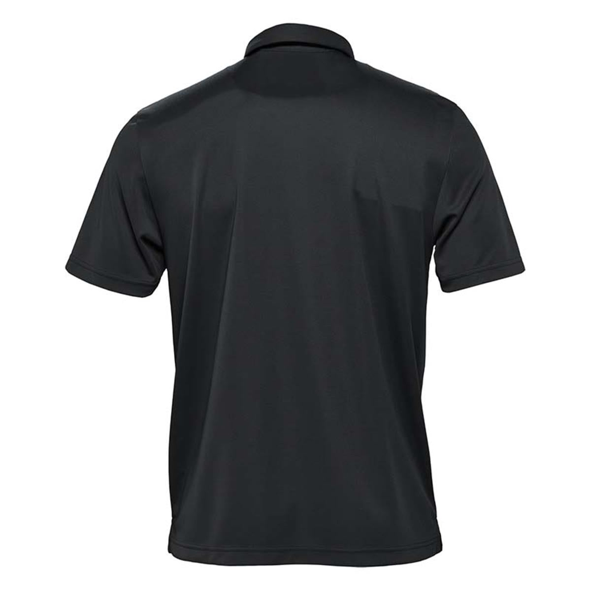 Men's Milano Sports Polo - Black - Back