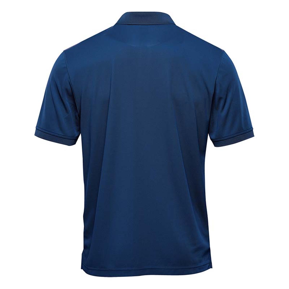 Men's Sirocco Sports Polo - Navy - Back