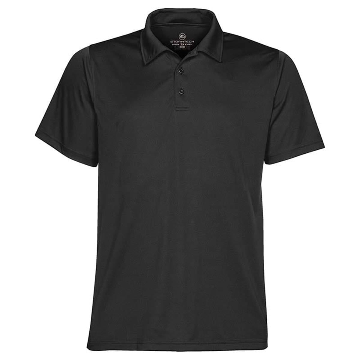 Men's Apollo H2X-Dry Polo - Black - Front