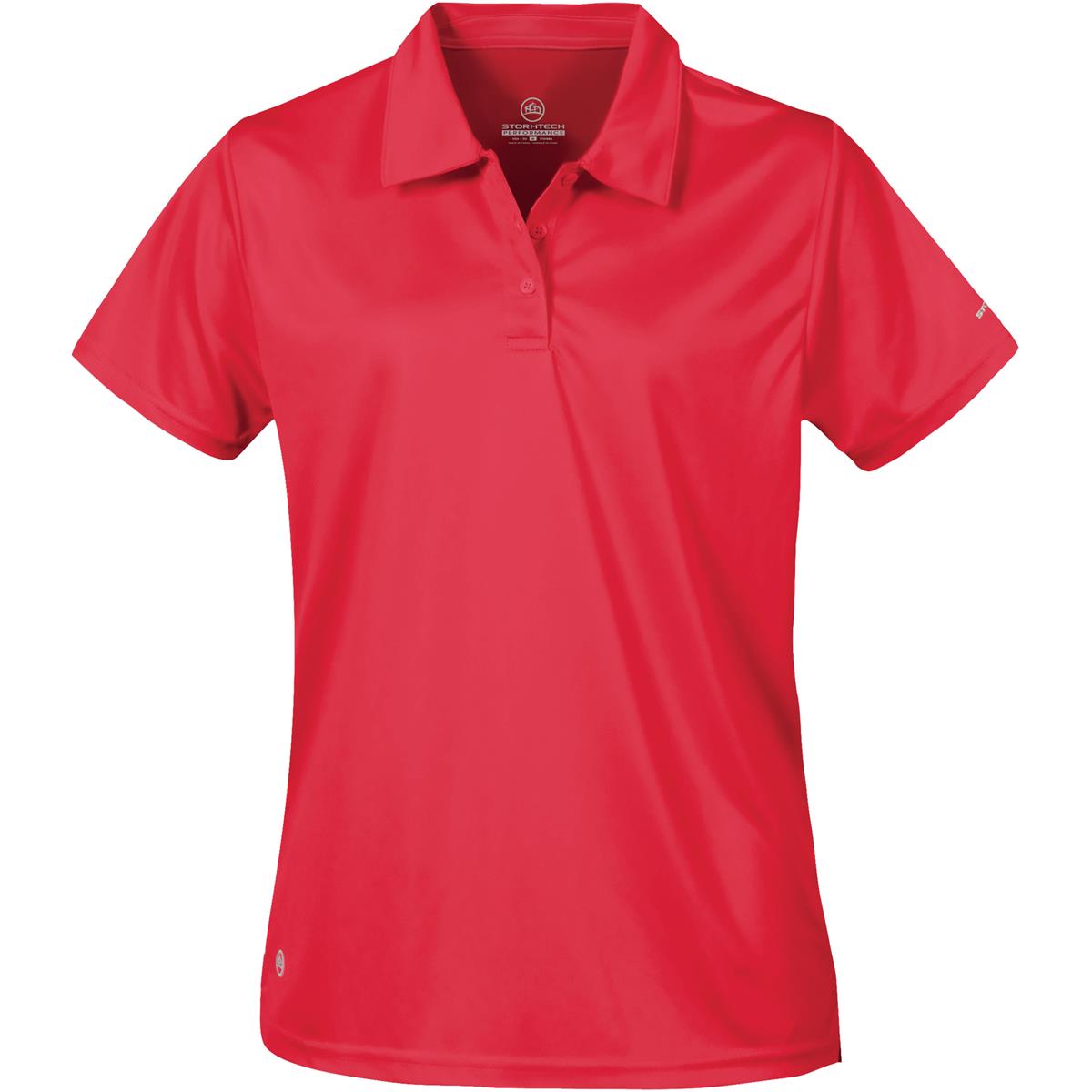 Women's Apollo H2X-Dry Polo - Scarlet Red - Front