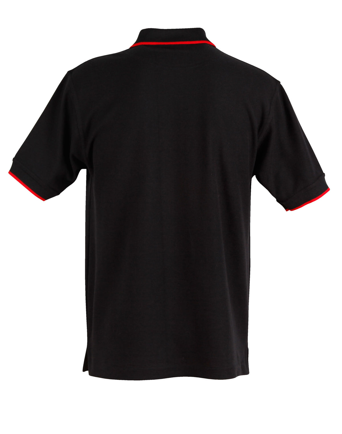Liberty Polo Men's - Black/Red - Back