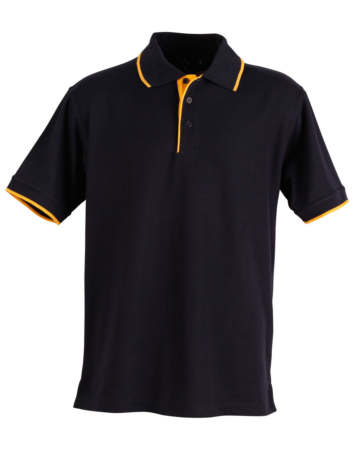Liberty Polo Men's - Navy/Gold - Front