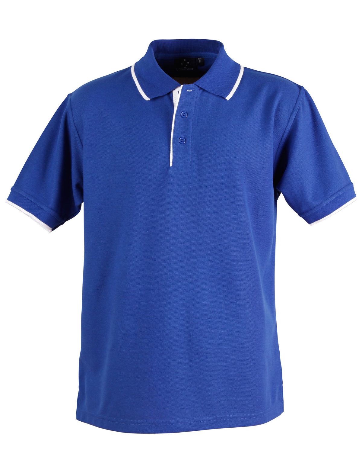 Liberty Polo Men's - Royal/White - Front