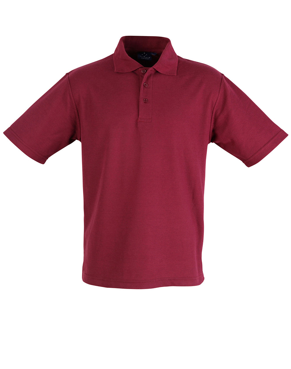 Traditional Polo Kids - Maroon - Front