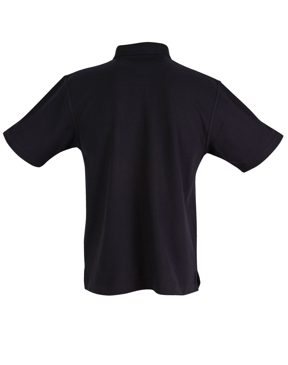 Traditional Polo Unisex - Black - Back