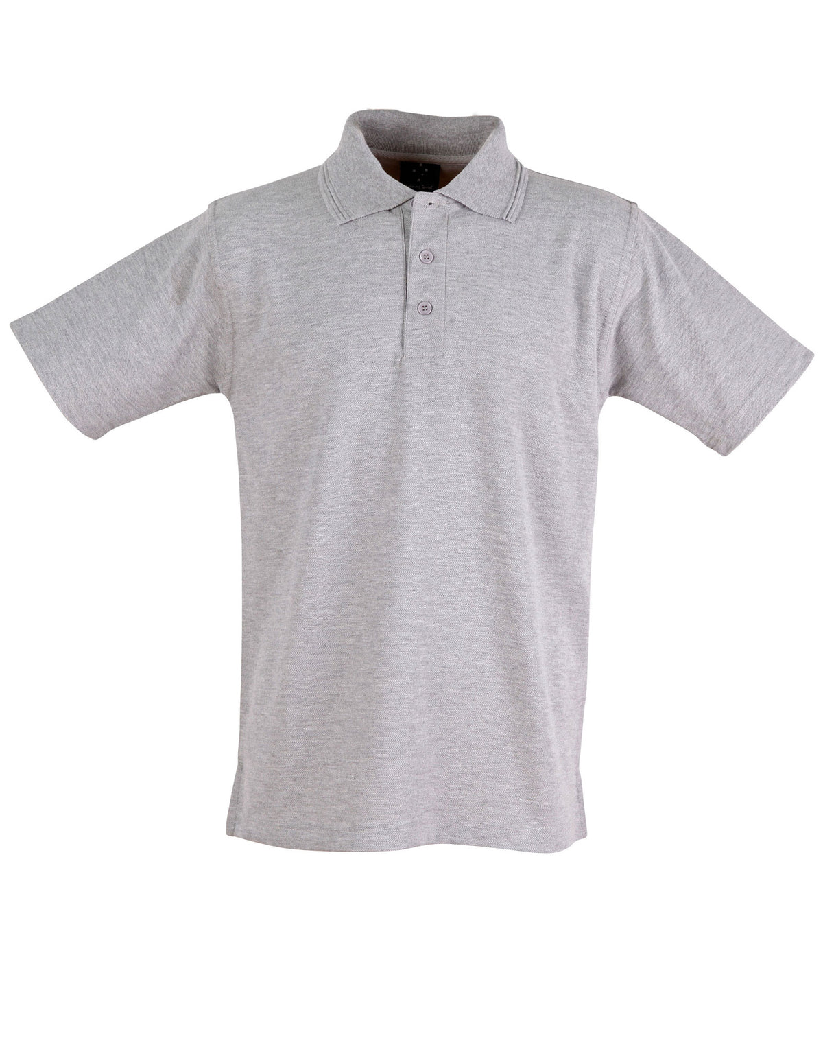 Traditional Polo Unisex - Grey - Front