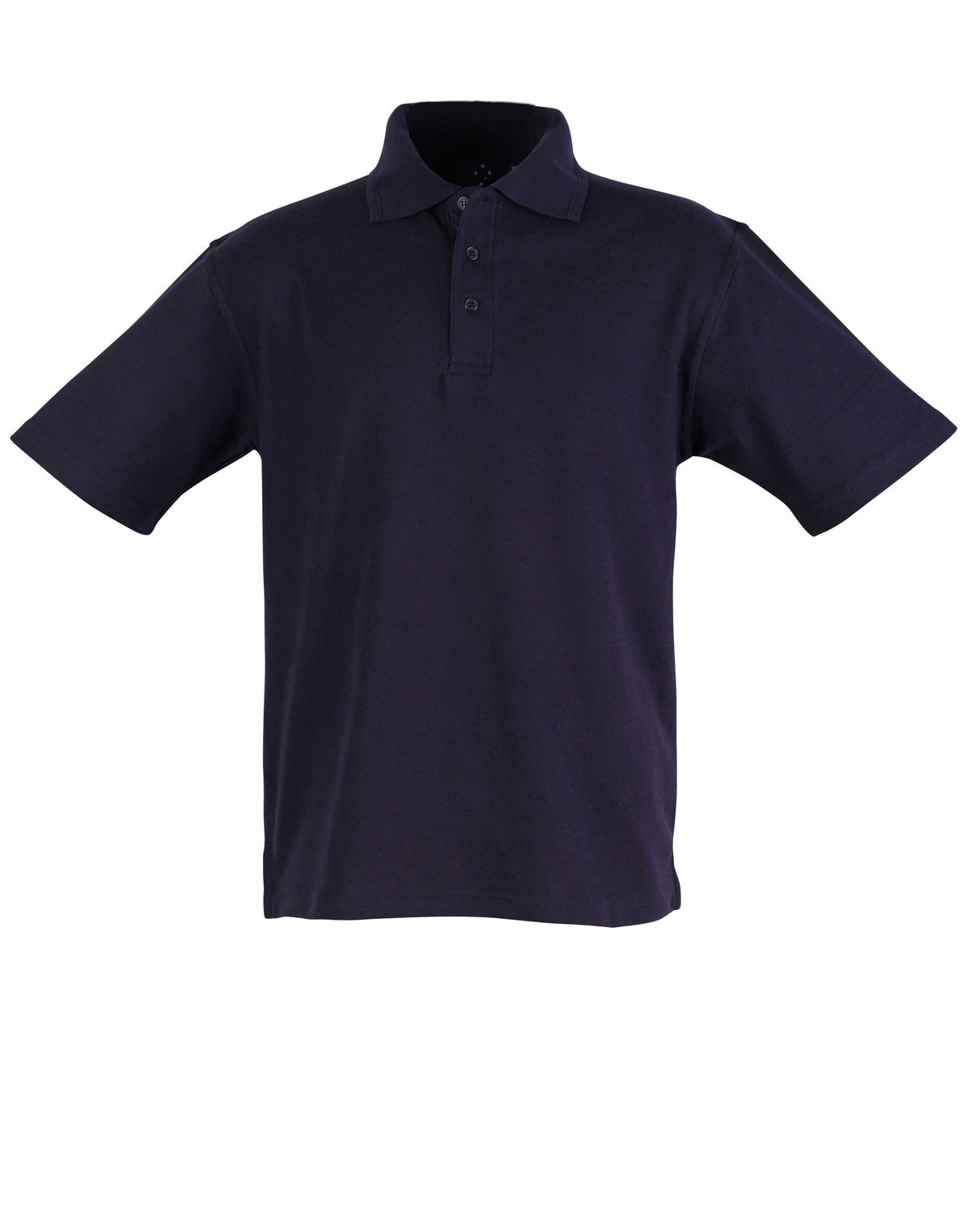 Traditional Polo Unisex - Navy - Front