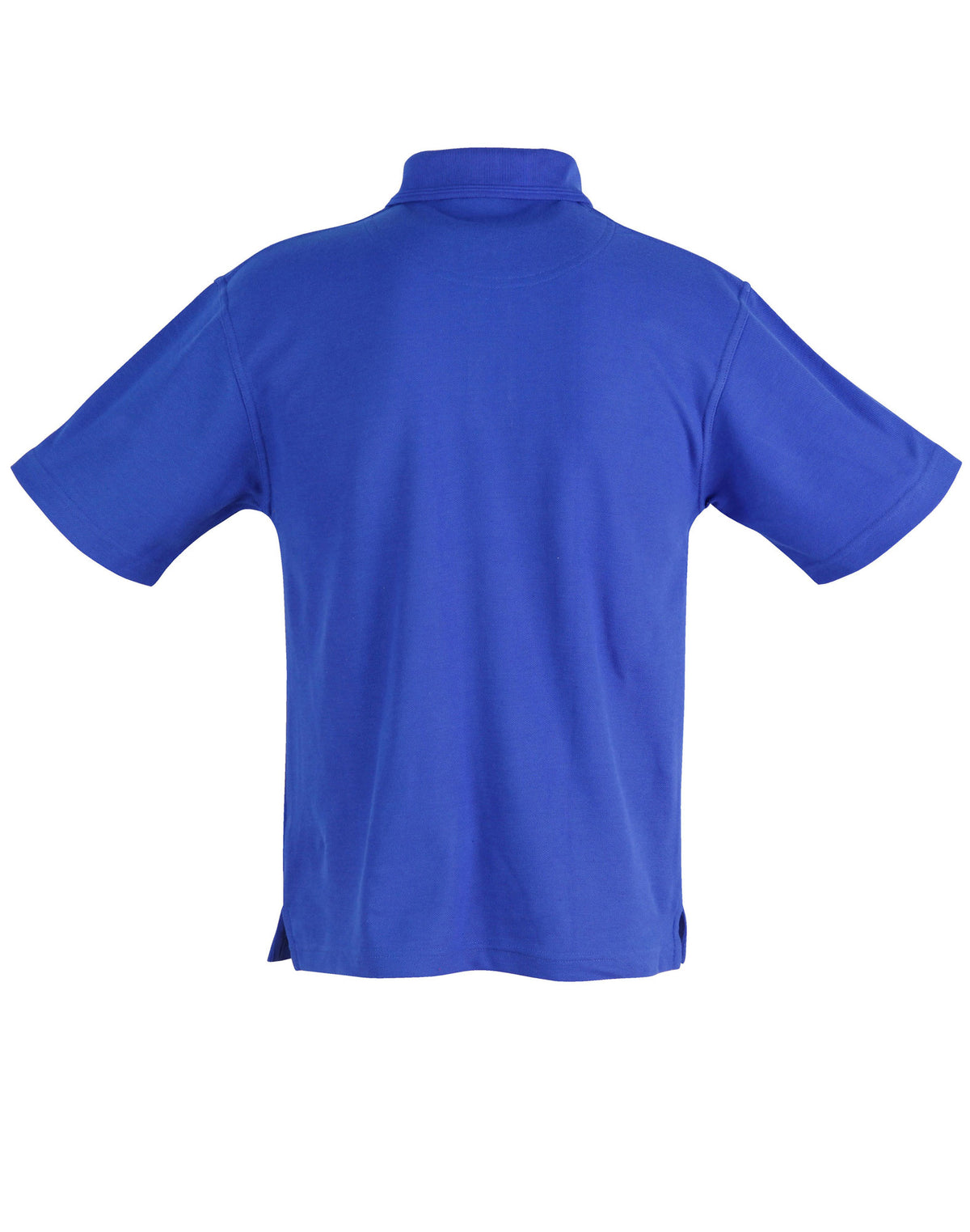Traditional Polo Unisex - Royal - Back