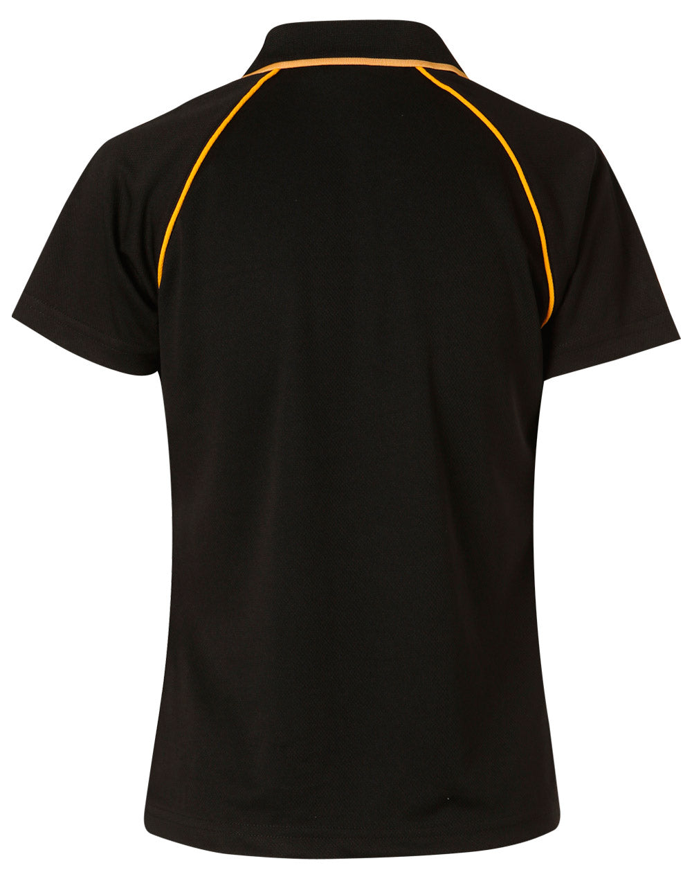 Champion Polo Ladies' - Black/Gold - Back