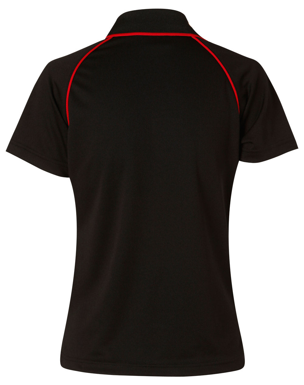 Champion Polo Kids - Black/Red - Back