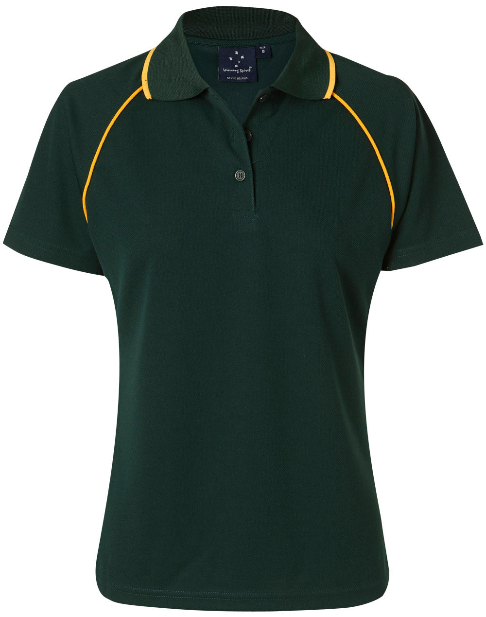 Champion Polo Ladies' - Bottle/Gold - Front